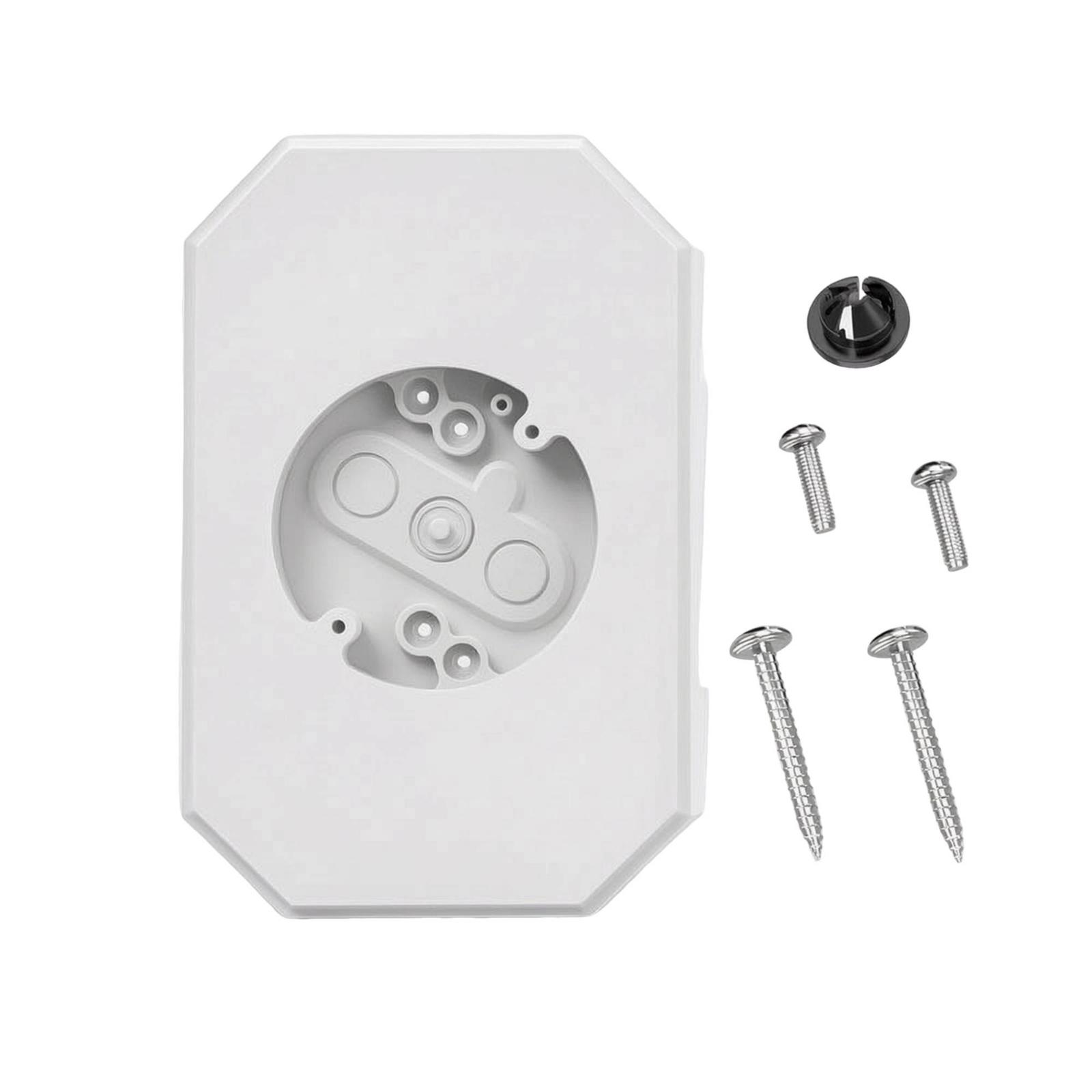 Outdoor Lighting Electrician - Siding Mounting Block with Electrical Box