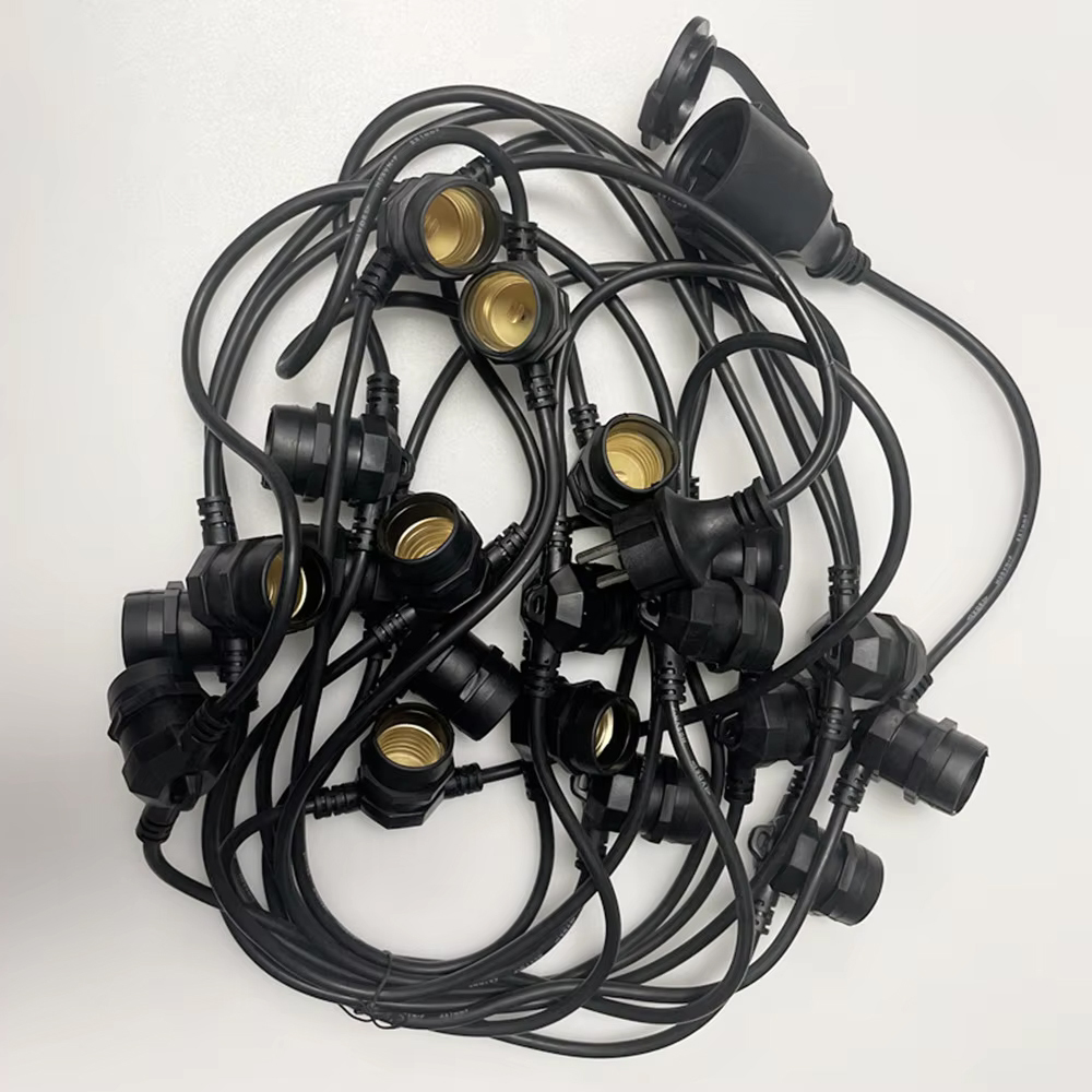 Outdoor Lighting Bollards - 10M Cable LED String Commercial Grade