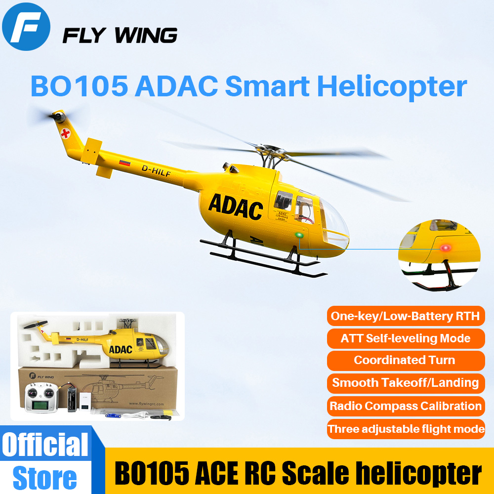 FLY WING BO105 Scale Helicopte - Outdoor Lighting Uk recension och pris