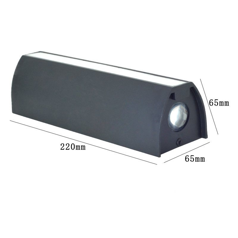 Up Down Strip LED Wall Light 1 - Outdoor Lighting No Wiring recension och pris
