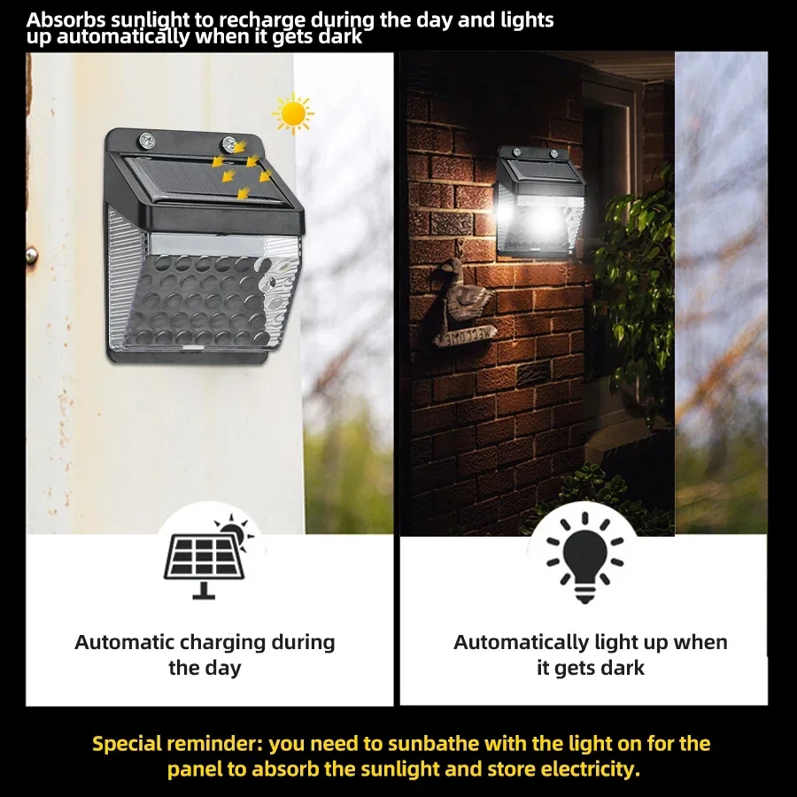 LED Solar Light PIR Motion Sen - Outdoor Lighting Ground recension och pris