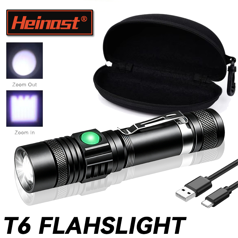T6 LED Rechargeable Flashlight - Outdoor Lighting Lowes recension och pris
