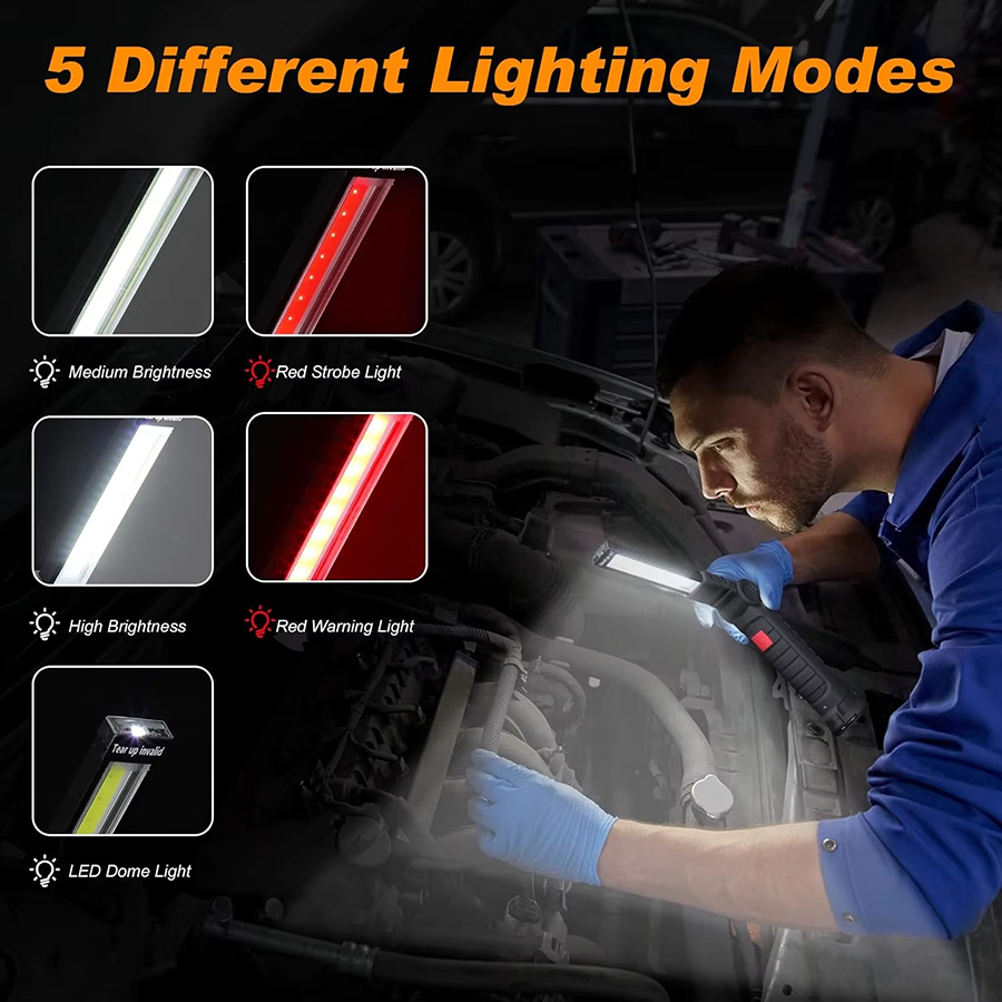 Portable LED Flashlight with M - Outdoor Lighting Lowes recension och pris