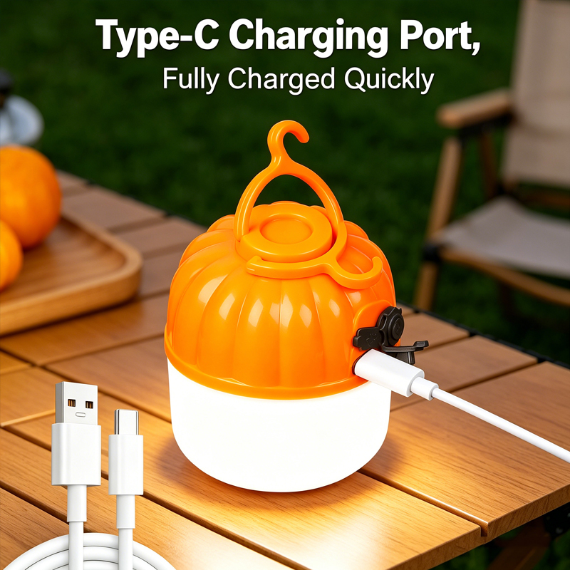 Mini Portable LED Pumpkin Bulb - Outdoor Lighting Bollards recension och pris