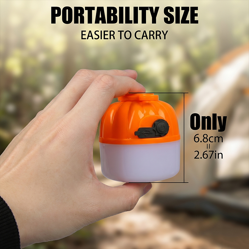 Mini Portable LED Pumpkin Bulb - Outdoor Lighting Bollards recension och pris
