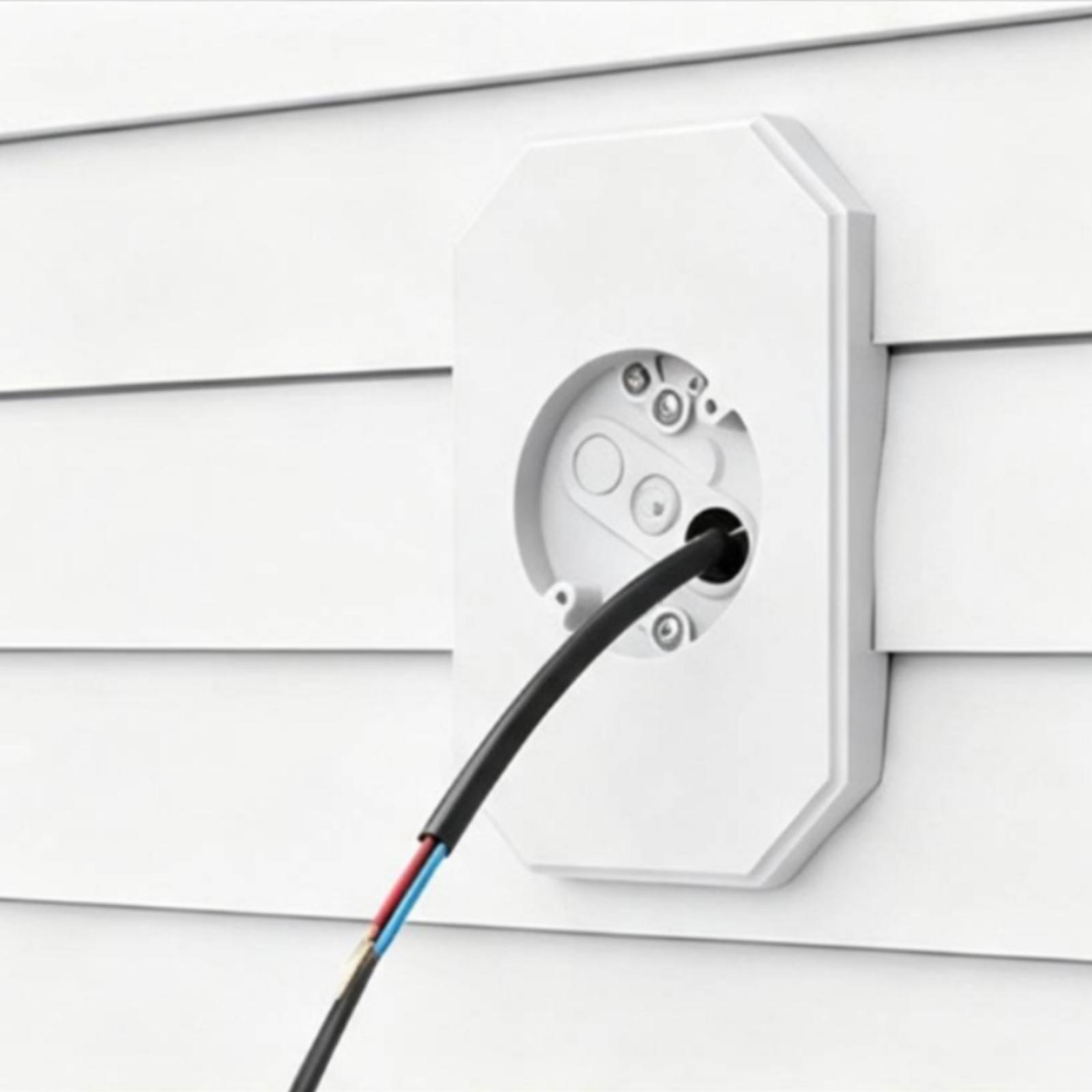 Siding Mounting Block with Ele - Outdoor Lighting Electrician recension och pris