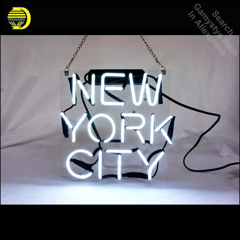 New York  City Neon Sign Decor - Outdoor Lighting York recension och pris