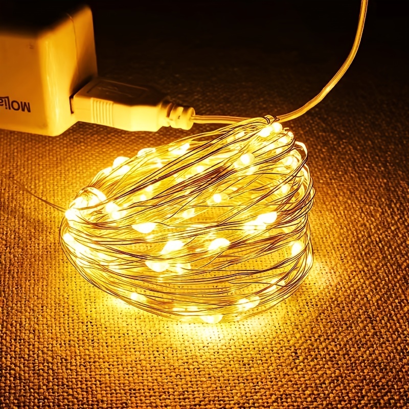 Led Fairy Lights Copper Wire S - Outdoor Lighting No Wiring recension och pris