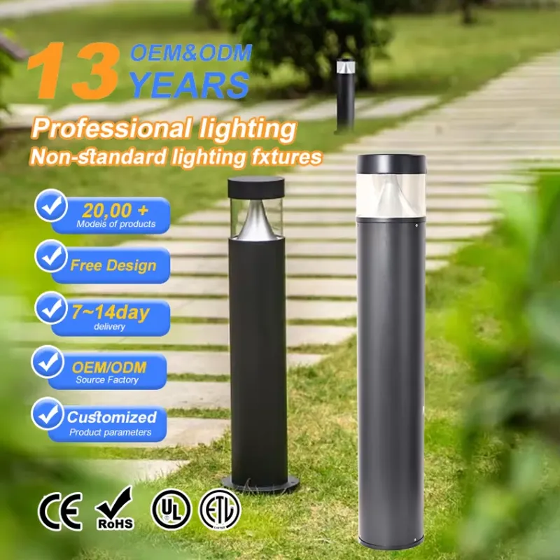 3/7/12W Modern Aluminum LED Bo - Outdoor Lighting Bollards recension och pris