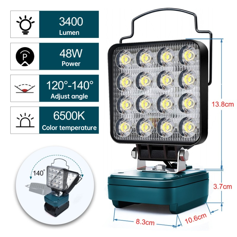 LED Work Light for BOSCH 18V B - Outdoor Lighting Electrician recension och pris
