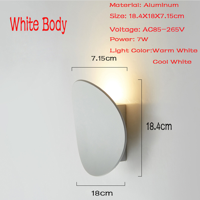 Modern LED Indoor Wall Lamp Al - Outdoor Lighting No Wiring recension och pris
