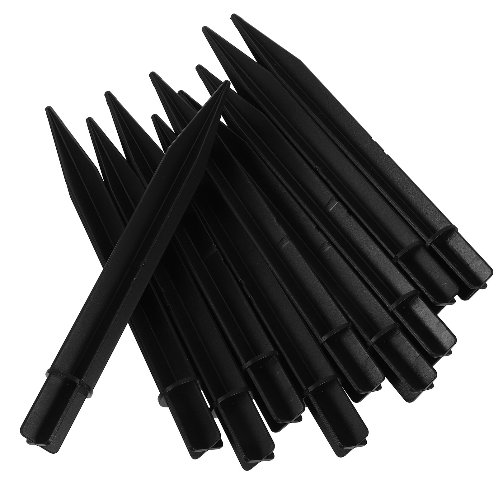 10Pcs Plastic Ground Stakes fo - Outdoor Lighting Yard Stakes recension och pris