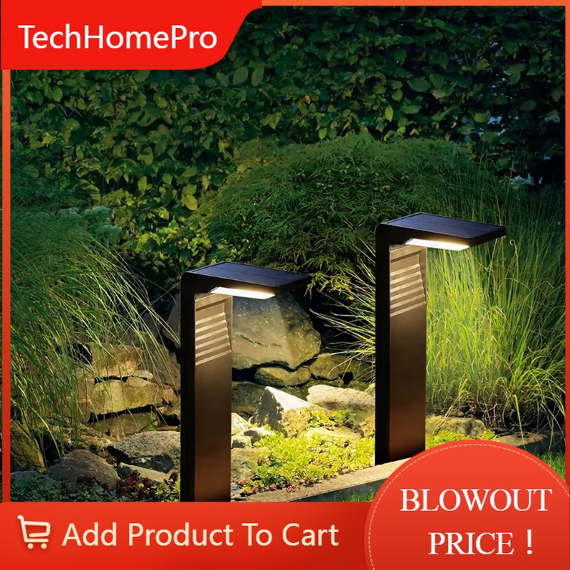 TechHPSolar Powered Waterproof - Outdoor Lighting No Wiring recension och pris