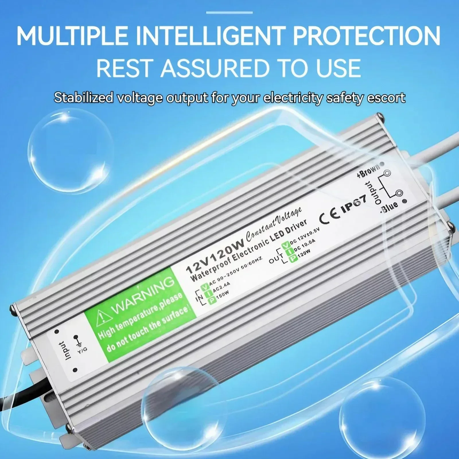 12V24V 20W60W Waterproof IP67  - Outdoor Lighting Transformer Box recension och pris