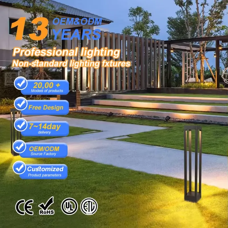 COB Chip LED Bollard Light IP6 - Outdoor Lighting Bollards recension och pris