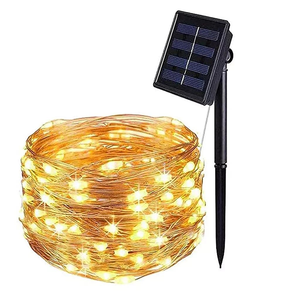 1pc Outdoor Solar String Light - Outdoor Lighting No Wiring recension och pris