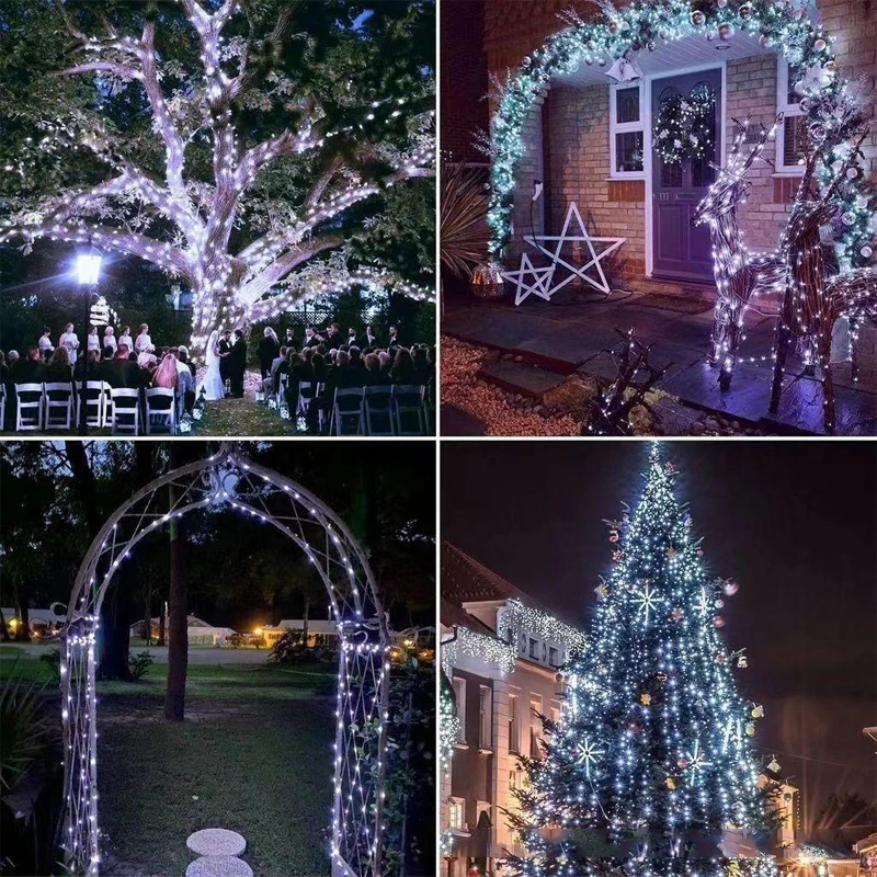 5M/10M/20M LED Copper Wire Str - Outdoor Lighting No Wiring recension och pris
