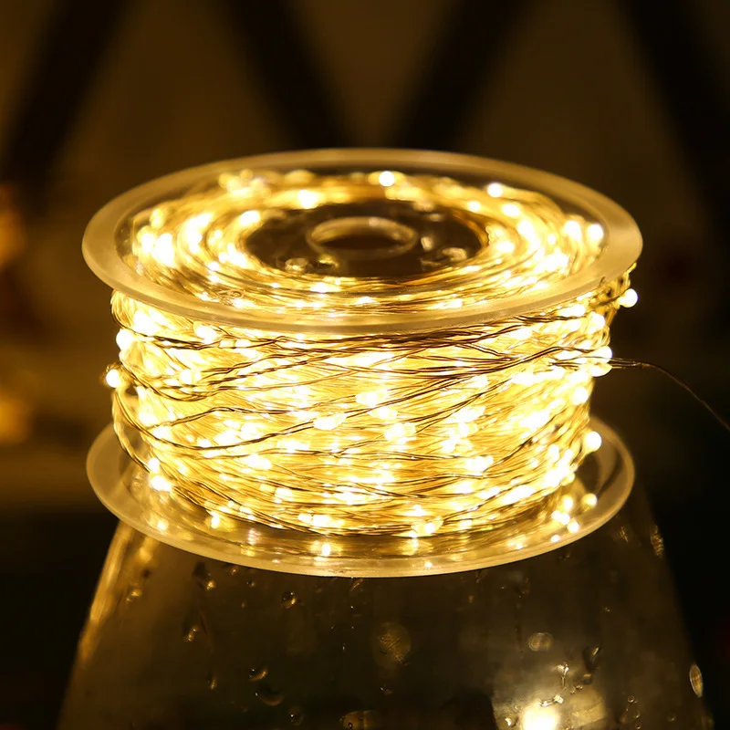 5M/10M/20M LED Copper Wire Str - Outdoor Lighting No Wiring recension och pris