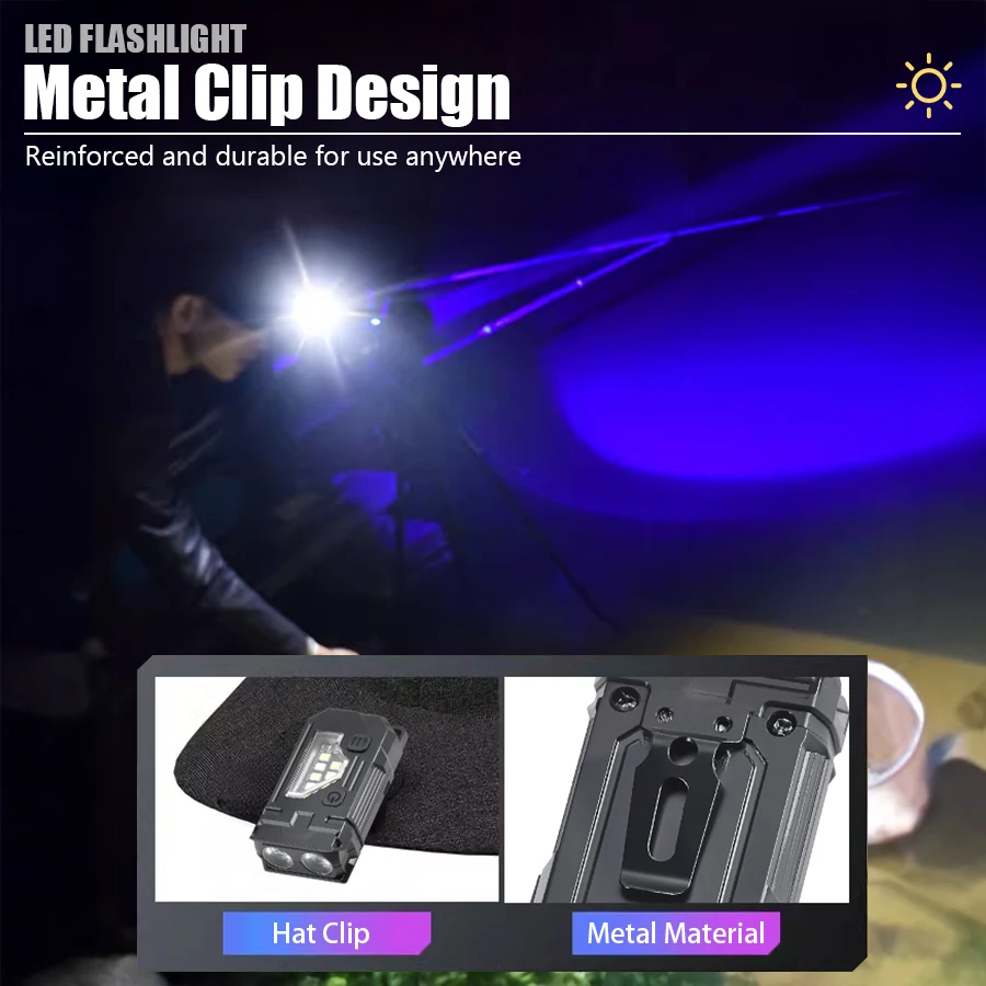 Mini Keychain EDC Flashlight - - Outdoor Lighting Guide recension och pris
