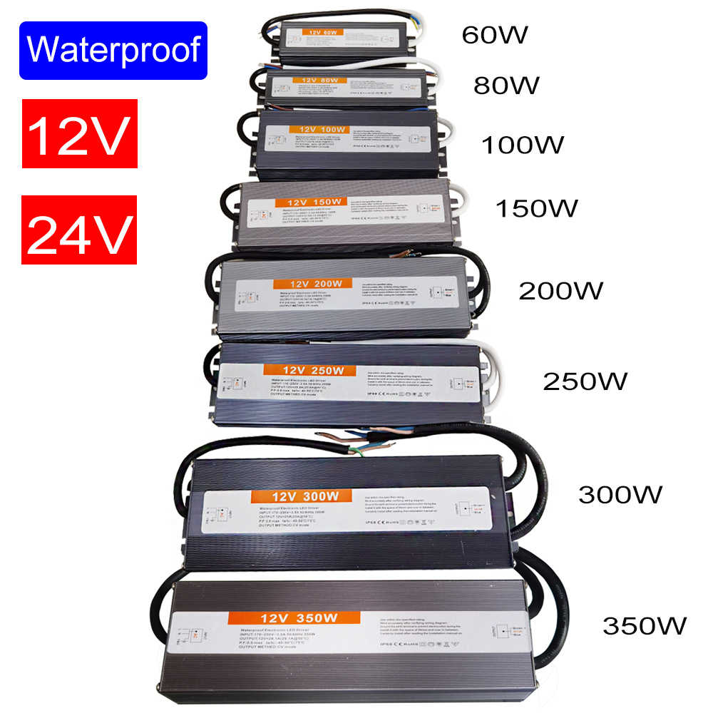 AC85V-265V to DC12V/24V led wa - Outdoor Lighting Transformer Box recension och pris