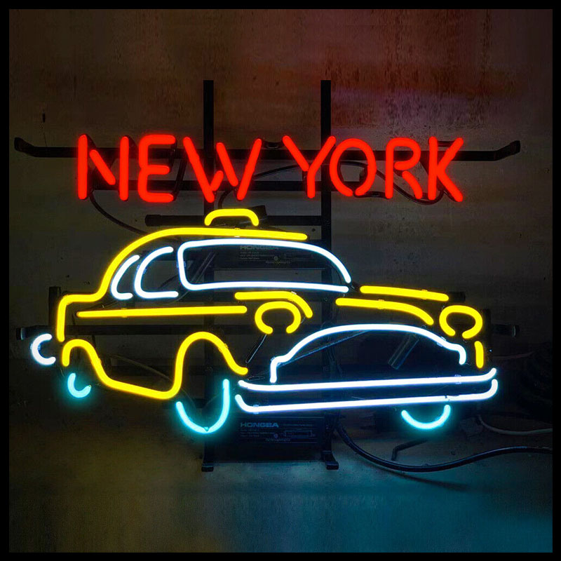 Neon Sign for New York Taxi Ne - Outdoor Lighting York recension och pris