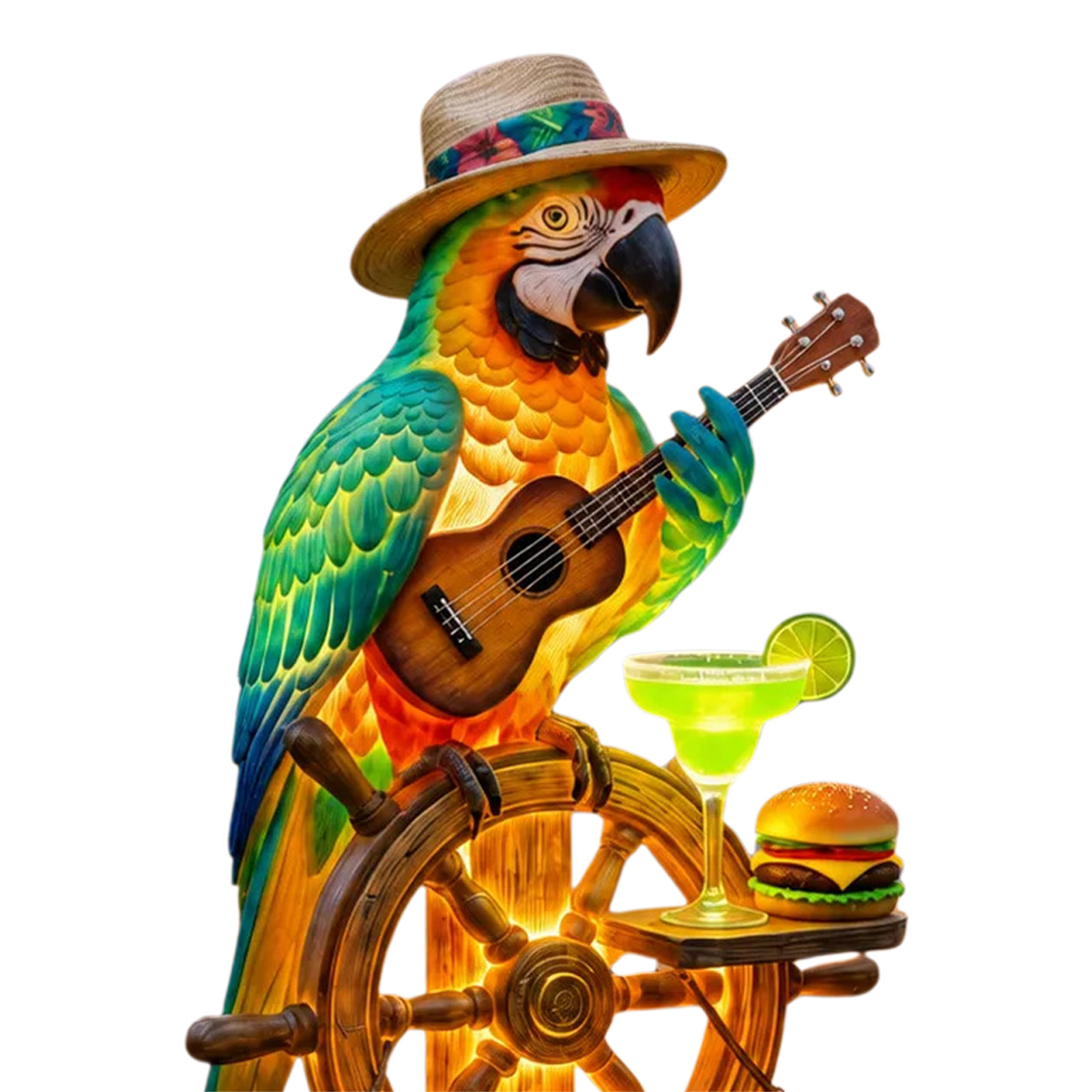 Solar-Powered Outdoor Parrot S - Outdoor Lighting Yard Stakes recension och pris
