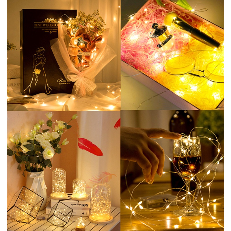5-30M LED Fairy Lights Battery - Outdoor Lighting No Wiring recension och pris