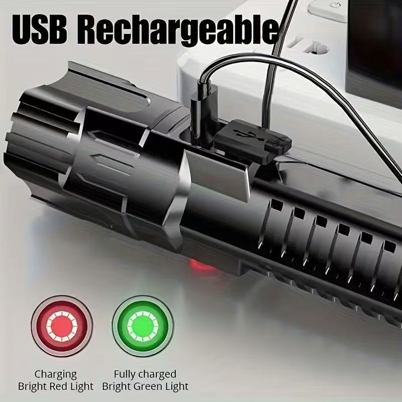 New High-power Led Flashlight  - Outdoor Lighting Bollards recension och pris