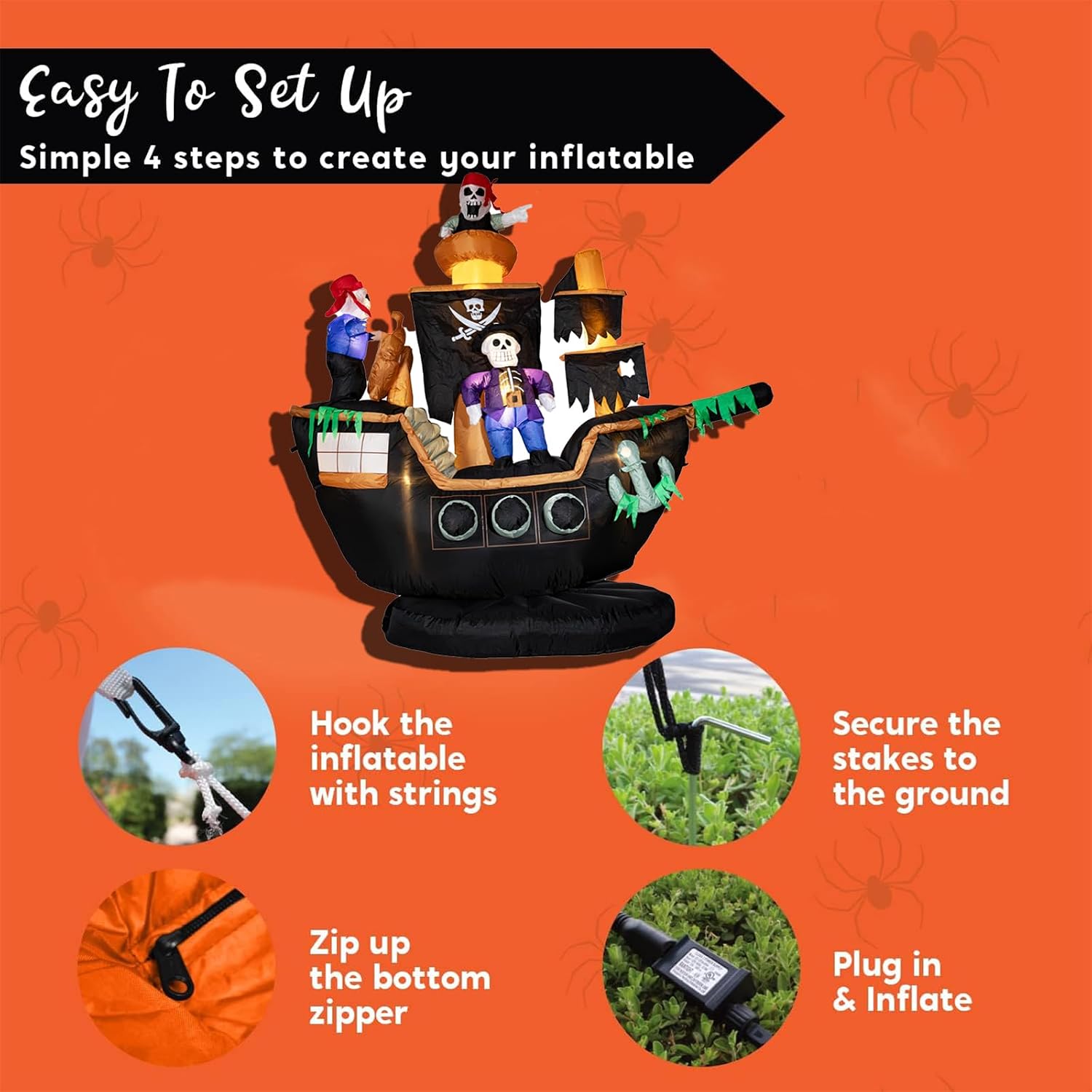 Outdoor Halloween Inflatable P - Outdoor Lighting Yard Stakes recension och pris