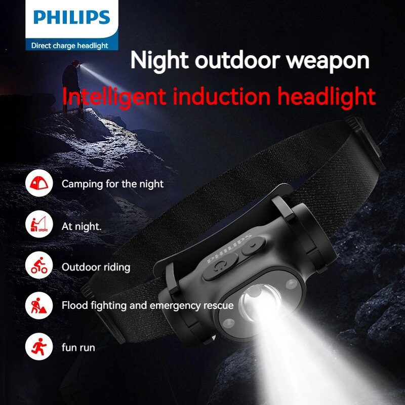 Philips LED Headlamp Sensor He - Outdoor Lighting Philips recension och pris