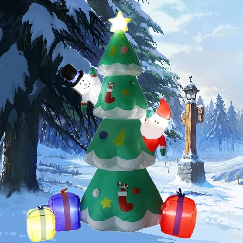 For 7FT Christmas Tree Inflata - Outdoor Lighting Uk recension och pris