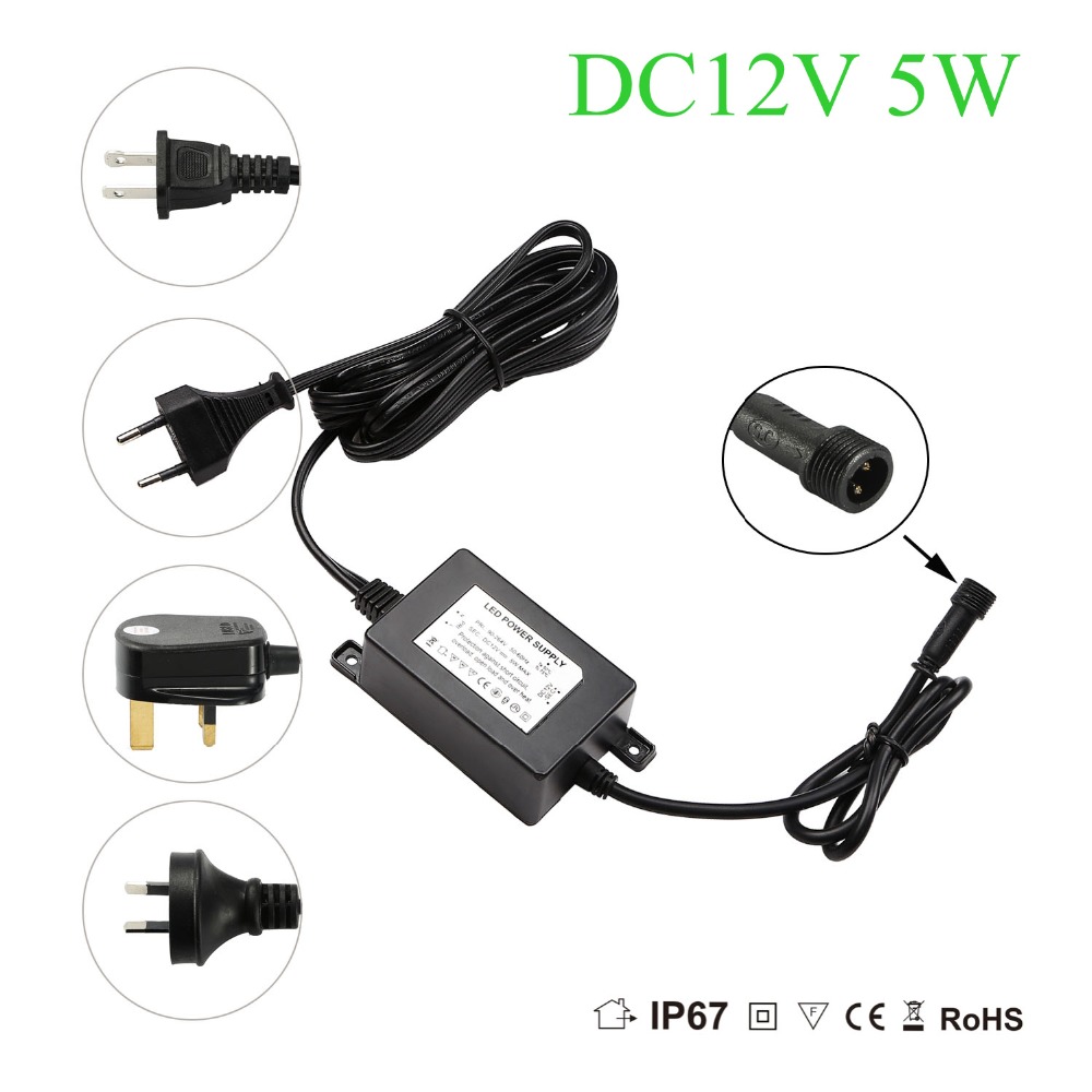 IP67 Waterproof DC12V 5W Trans - Outdoor Lighting Uk recension och pris