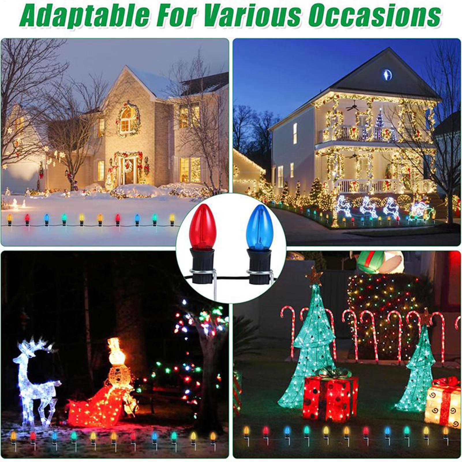 Christmas Light Stakes 12-Inch - Outdoor Lighting Ground recension och pris