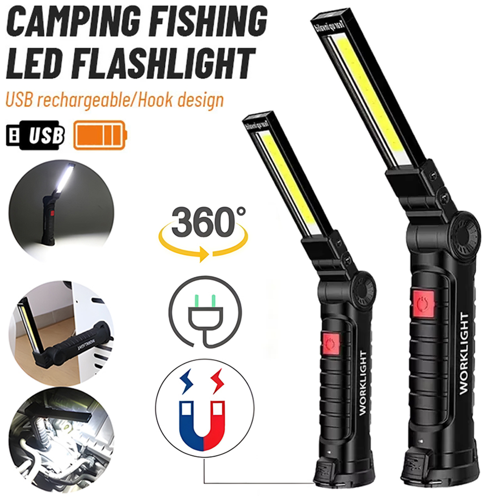 LED COB Flashlight USB Recharg - Outdoor Lighting Lowes recension och pris