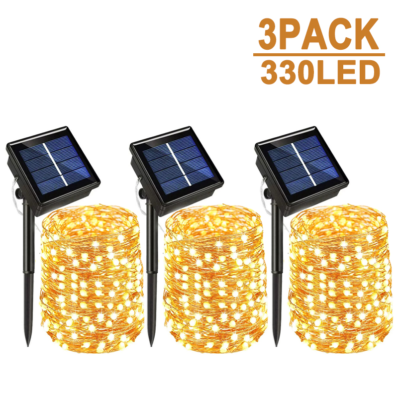 Outdoor LED Solar Fairy String - Outdoor Lighting No Wiring recension och pris