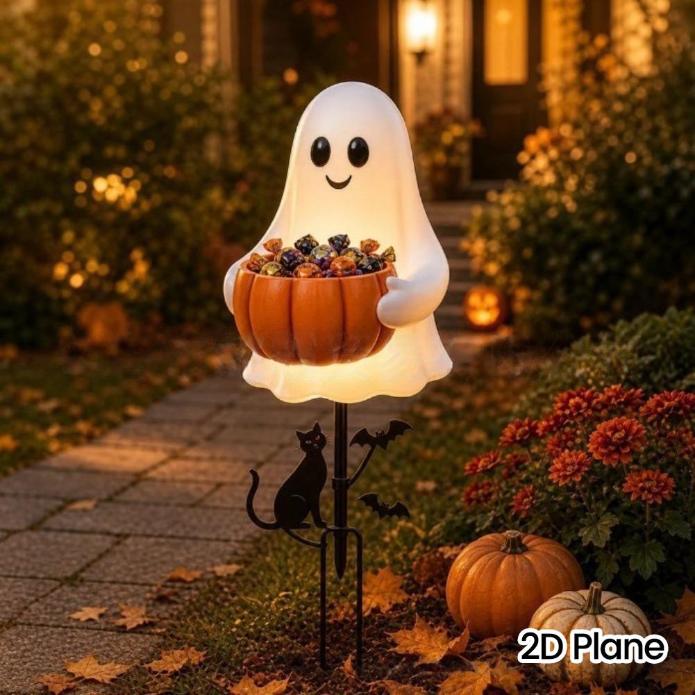 2026 Halloween Ghost Pumpkin C - Outdoor Lighting Yard Stakes recension och pris