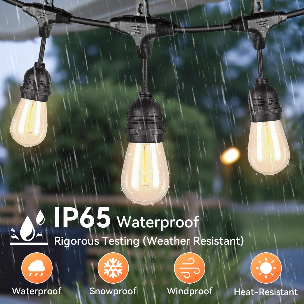 E27 Outdoor String Lights LED  - Outdoor Lighting Uk recension och pris